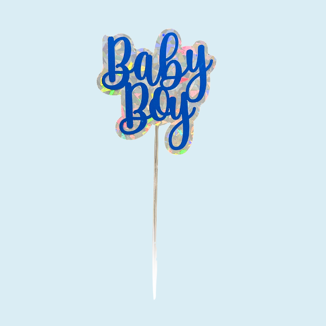 Baby Boy Cake Topper