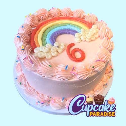 Cute Rainbow Cake