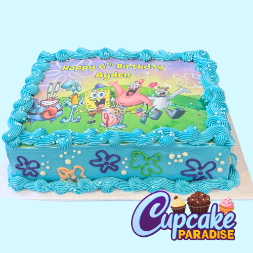 Spongebob and Friends Cake