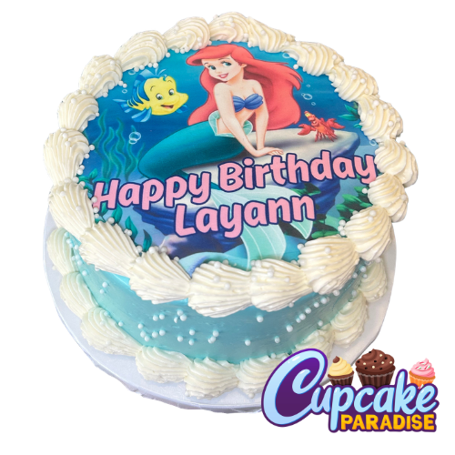 Ariel like Mermaid Princess Cake