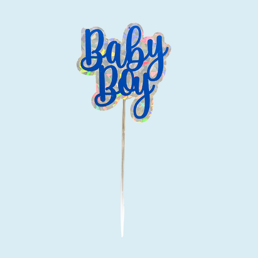 Baby Boy Cake Topper
