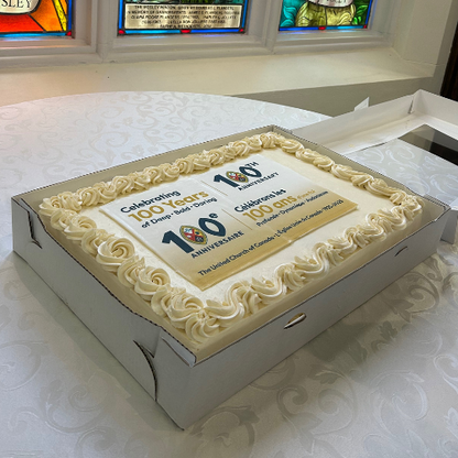 Rectangle Logo/ Photo/ Slab Cake