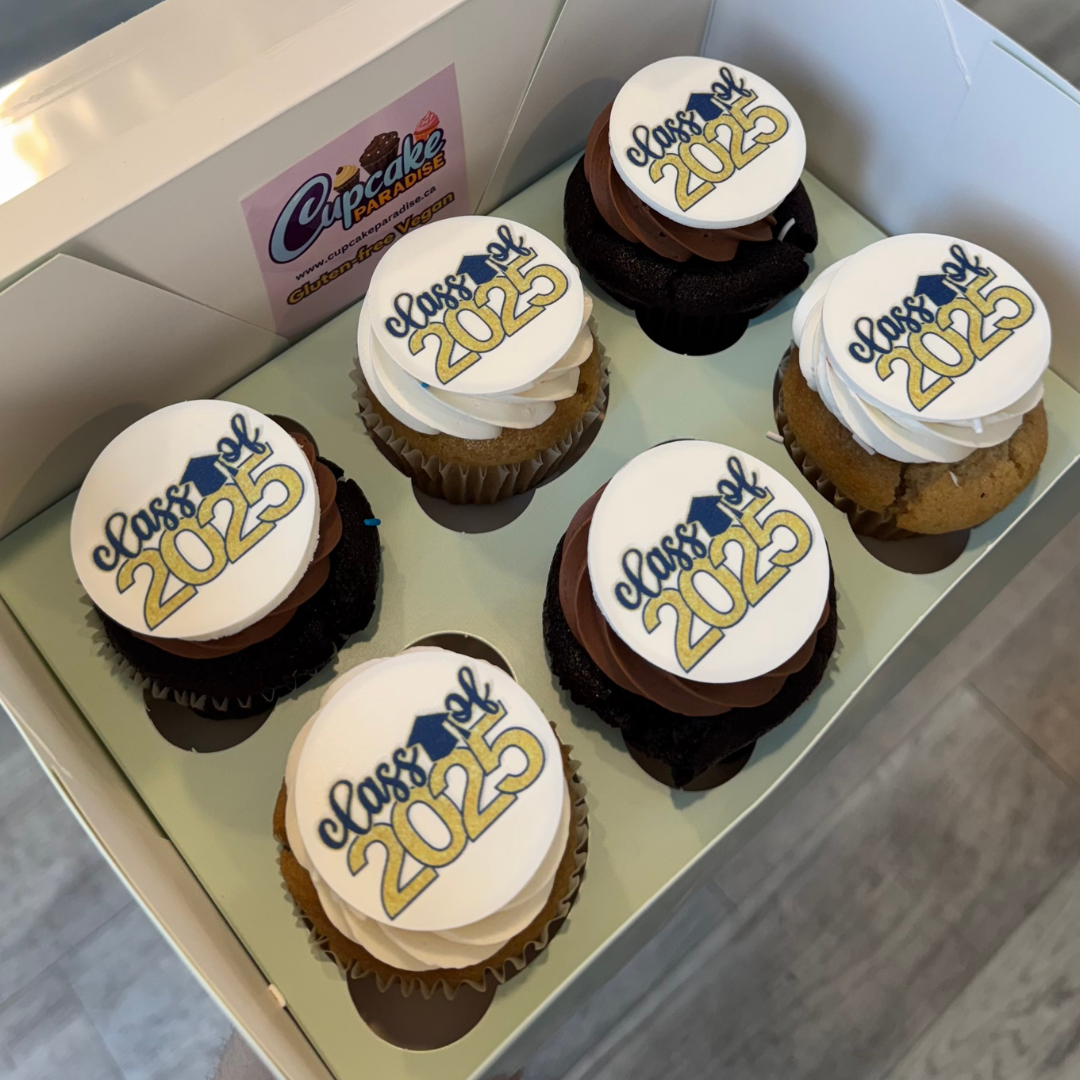 Graduation cupcakes - Select your Flavors