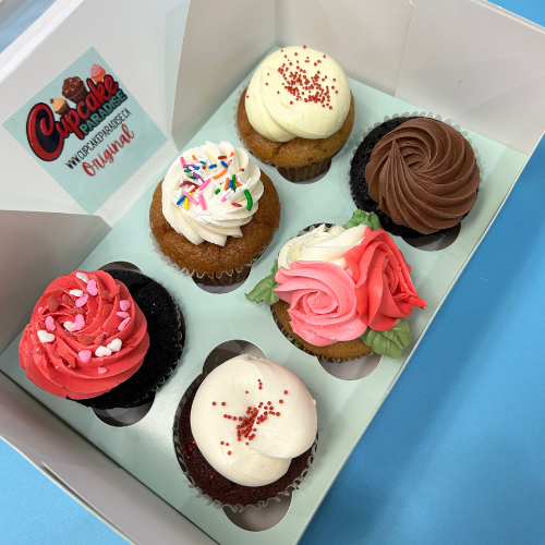 6 Pack Original Cupcakes
