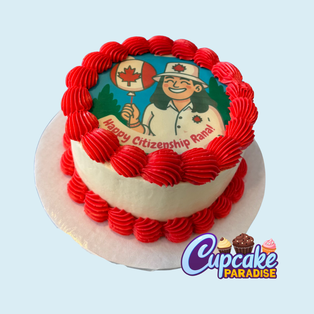 Round Custom Logo / Photo Cake