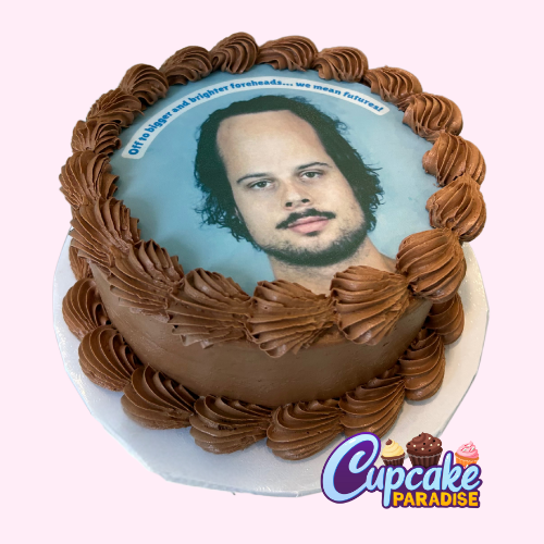 Round Custom Logo / Photo Cake