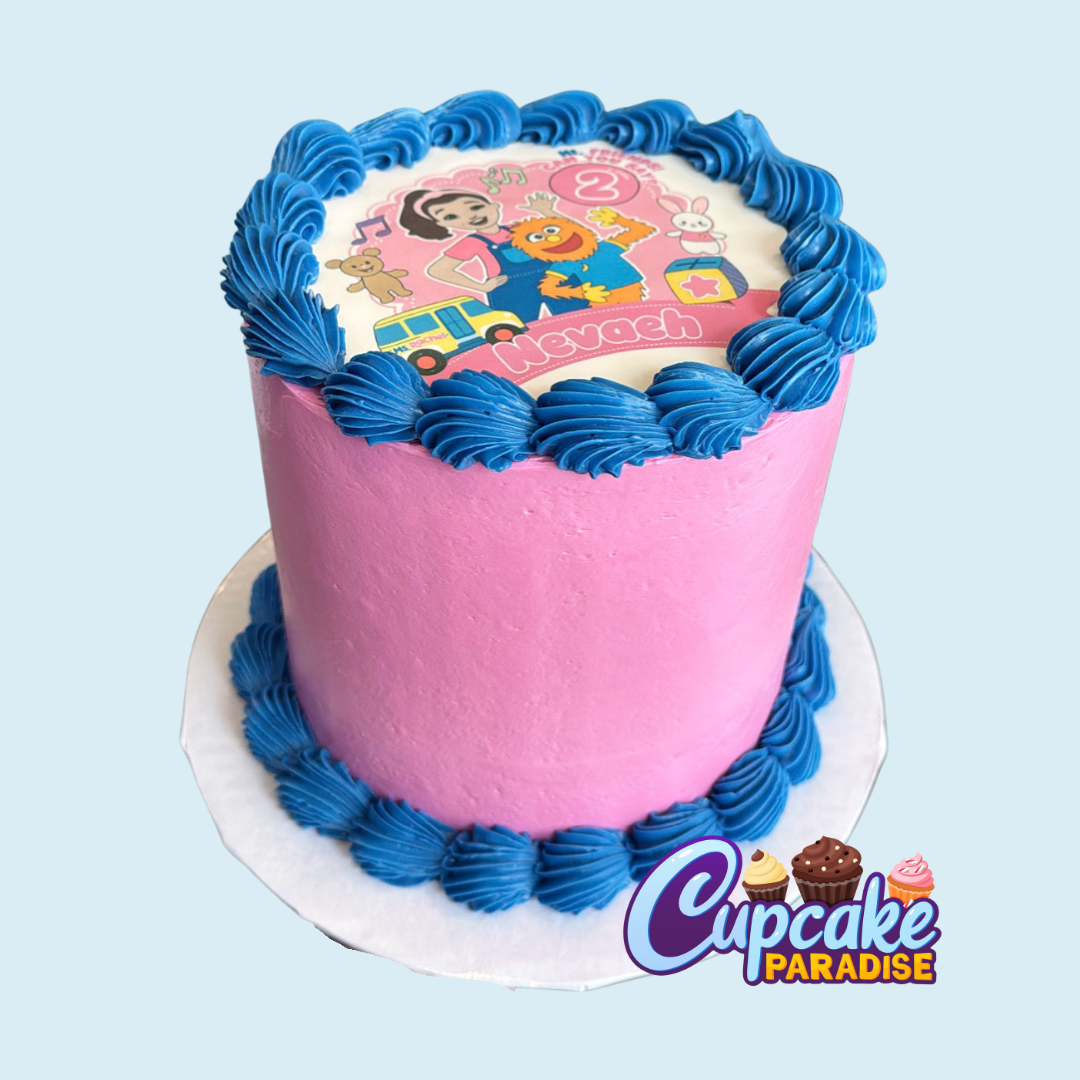 Round Custom Logo / Photo Cake
