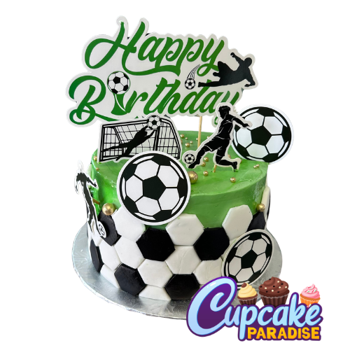 Soccer themed Cake