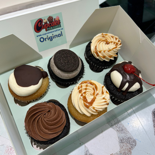 6 Pack Original Cupcakes