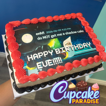 Rectangle Logo/ Photo/ Slab Cake