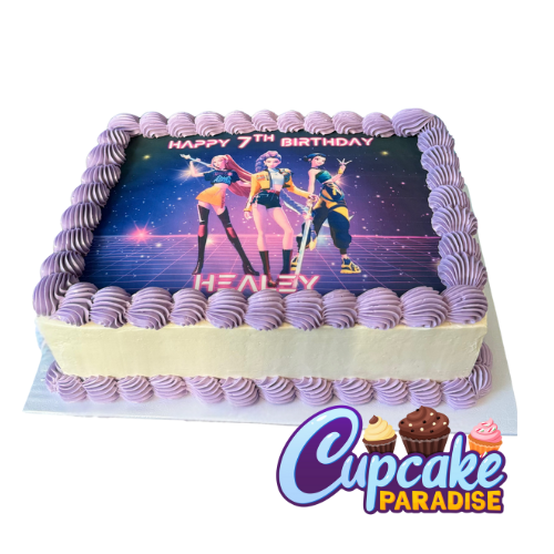 Rectangle Logo/ Photo/ Slab Cake