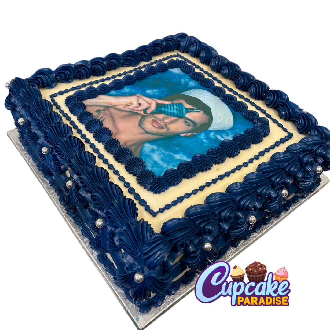 Rectangle Logo/ Photo/ Slab Cake