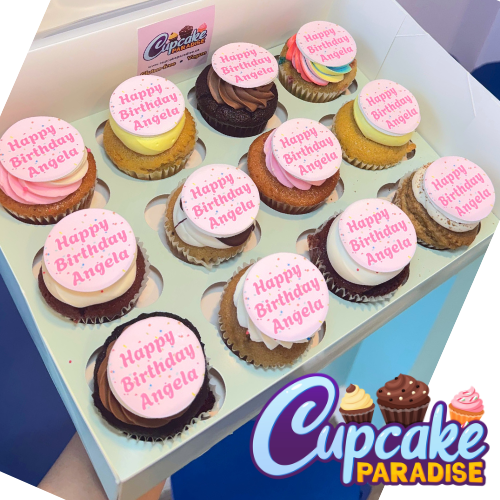 Message Cupcakes - Choose Your Flavors