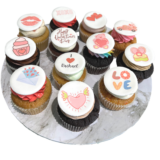 12 pack Valentine's Day Cupcakes